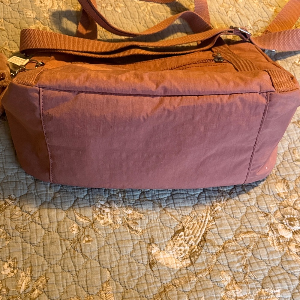 Kipling Women's Waylon/Elysia Rose Pink Shoulder Bag - Picture 6 of 6